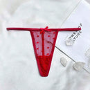 Tangas de encaje sexy y de moda para mujeres (Set de 3 piezas)