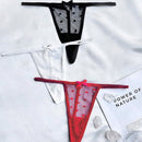 Tangas de encaje sexy y de moda para mujeres (Set de 3 piezas)
