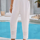 VCAY Pantalones cortos conicos de verano para mujeres con bordados y parches armonicos de verano para vacaciones