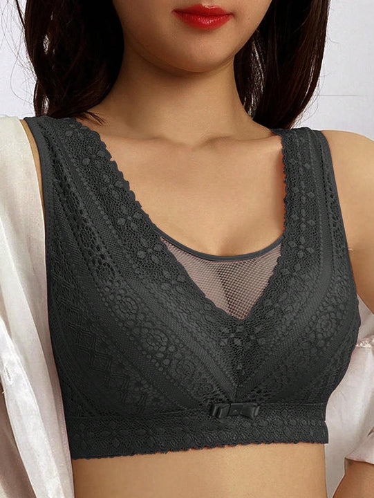 NEW Sujetador delgado romantico frances para mujer, sujetador con push up sin alambre, sujetador comodo, sujetador de verano sin tirantes antideslizante