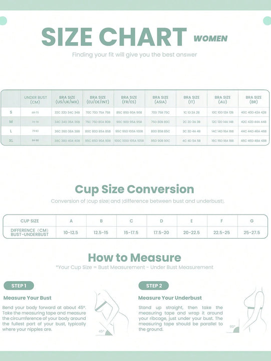 Sujetador de encaje sin costuras con paneles suavizantes de la espalda, correas elevadoras y almohadillas removibles para mujeres