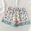 WYWH Shorts de playa sueltos y estampados para mujer para vacaciones WYWH