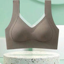 NEW 1 pieza Sujetador push-up para mujer, invisible con soporte lateral y elevacion, anti-caida y suave para la espalda, estilo superior