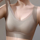 NEW 1 pieza Sujetador push-up para mujer, invisible con soporte lateral y elevacion, anti-caida y suave para la espalda, estilo superior