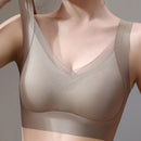 NEW 1 pieza Sujetador push-up para mujer, invisible con soporte lateral y elevacion, anti-caida y suave para la espalda, estilo superior