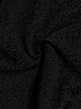 Slayr Pantalones casuales negros de cintura alta con bolsillos y punos con cinturon para mujeres