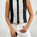 Frenchy Camisa Premium de Jacquard con botones y sensacion de diseno