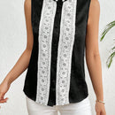 Frenchy Camisa Premium de Jacquard con botones y sensacion de diseno