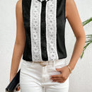 Frenchy Camisa Premium de Jacquard con botones y sensacion de diseno