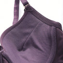NEW DAZY Sujetador push-up con aro envuelto en encaje de color puro