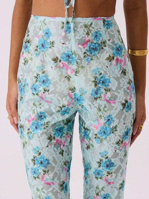 MUSERA Pantalones cortos de encaje para las vacaciones de verano