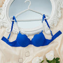 DesireSculpt 1 Pieza Sosten Simple Y Comodo Para Mujer Con Borde Curvo Y Aro