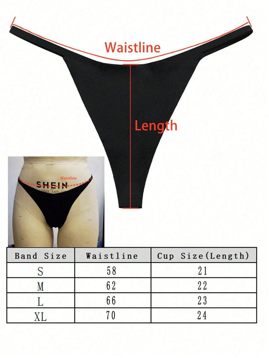 Tanga Sin Costuras, Comoda Y Sexy Para Mujer Con Patron