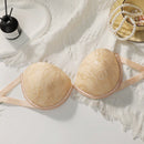 Sujetador de encaje floral bandeau con aro