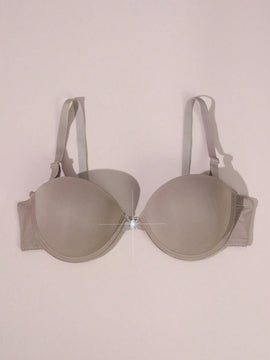 Sujetador Push-up Invisible De Cierre Frontal Y Liso