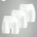 NEW 3 piezas Shorts de seguridad de cintura alta para mujeres con diseno de angulo plano
