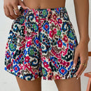 Essnce Pantalones cortos para mujeres. Vestidos de verano para mujeres. Pantalones cortos holgados de playa. Pantalones cortos graficos elasticos.