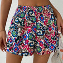 Essnce Pantalones cortos para mujeres. Vestidos de verano para mujeres. Pantalones cortos holgados de playa. Pantalones cortos graficos elasticos.