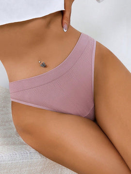 Mujeres tanga sin costuras en forma de corazon, ropa interior transpirable y comoda