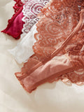 paquete de 3 tangas sexys y transpirables de encaje para mujeres