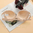NEW Sujetador de encaje sin tirantes para mujer, sujetador push-up y anti-caida, sujetador sin espalda e invisible