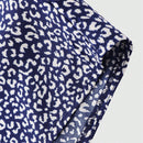 Clasi Mujeres elegante camisa impresa de cuello redondo (patron aleatorio)