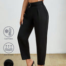 Petite pantalones de pana para mujer con cintura elastica en la parte trasera, apropiados para otono e invierno