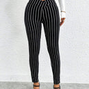 PETITE Pantalones entallados de rayas para vestimenta de trabajo