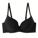 NEW Sosten negra para mujeres con aro, transpirable, comodo y realzador