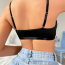 NEW Sujetador inalambrico para mujer con insertos de encaje (1 pieza)