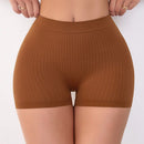 NEW paquete de 3 shorts para mujer sin costuras con levantador de gluteos y esquinas planas para la ropa interior