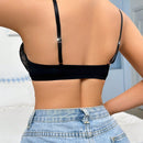 NEW  DesireSculpt Bralette con cierre frontal y parche de encaje de coleccion de , 1 pieza