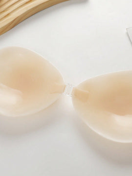 Accesorio de ropa interior de unicolor para mujer (Adhesivos para pezones) adecuados para usar con vestidos de novia o vestidos de noche