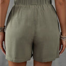 EMERY ROSE Shorts casuales lisos para mujer para uso diario