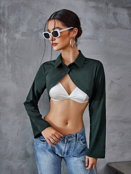 Camisa de mangas cortas y sin mangas para motos estilo largo para damas