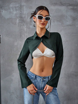 Camisa de mangas cortas y sin mangas para motos estilo largo para damas