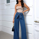 Essnce Jeans anchos rectos y sueltos de cintura alta de moda para mujeres