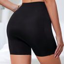 Pantalones cortos de seguridad solidos para mujeres con bolsillos