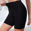 Pantalones cortos de seguridad solidos para mujeres con bolsillos