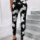Clasi pantalones pitillo de cintura alta con detalle de botones, alta elasticidad