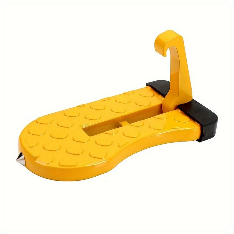 Gancho Plegable para Puerta de Coche, Escalón Multifuncional Universal con Cierre y Pedal de Aluminio para Techo del Auto - Accesorios de Seguridad