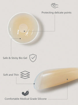 Almohadillas invisibles de silicona para sosten push-up para mujeres. Adecuado para vestidos sin espalda y sin tirantes, bodas u otras ocasiones formales en verano.