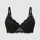 Sosten de encaje con aros para mujer, pieza unica