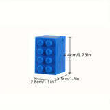 1 Pieza, Colgador De Pared De Lujo Simple, Colgador De Pared Sin Taladro Para Baño, Estante De Almacenamiento Para Cepillos De Dientes Con Cubierta A Prueba De Polvo, Decoración De Regalo De Navidad/Halloween