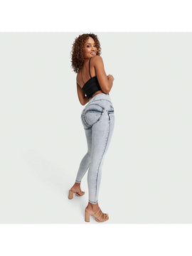 Pantalones de Mujer Cremallera Liso