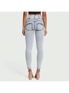 Pantalones de Mujer Cremallera Liso