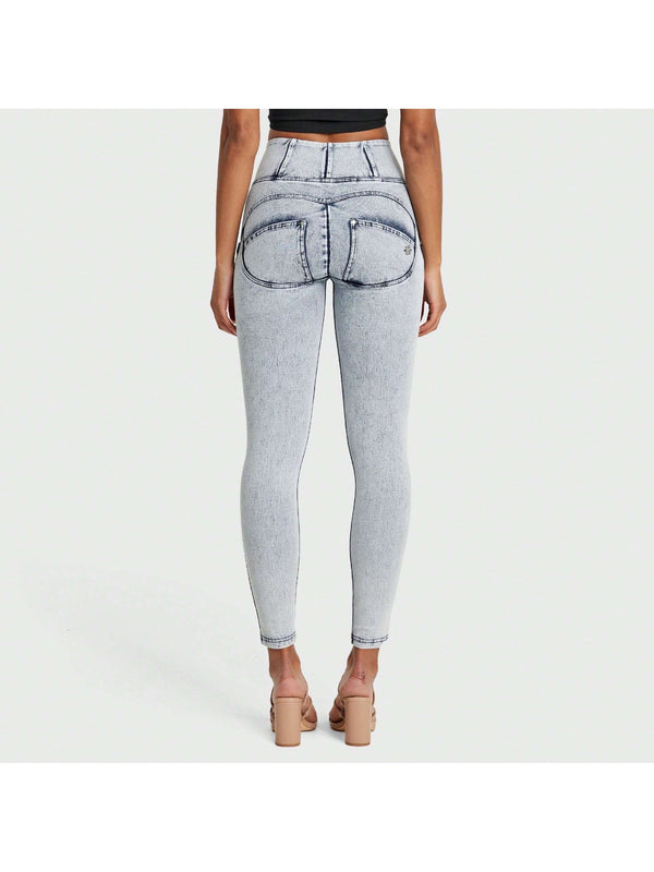 Pantalones de Mujer Cremallera Liso