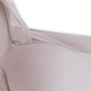 1 pieza Sujetador de belleza sin costuras para mujer, sujetador inalambrico de una pieza con copas acolchadas, sujetador para dormir/yoga/deportes, comodo y transpirable, rosa