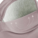 1 pieza Sujetador de belleza sin costuras para mujer, sujetador inalambrico de una pieza con copas acolchadas, sujetador para dormir/yoga/deportes, comodo y transpirable, rosa