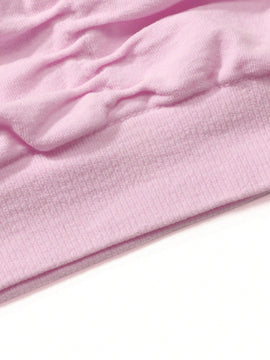 NEW Conjunto de sujetador rosa de verano comodo, delgado y transpirable con pliegues para mujer, que puede usarse como ropa exterior, ropa de dormir dulce y linda sin almohadillas